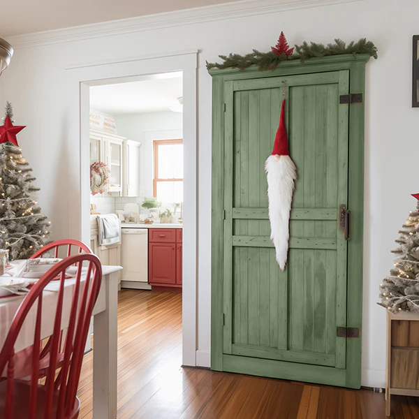 Christmas Gnome Door Decor