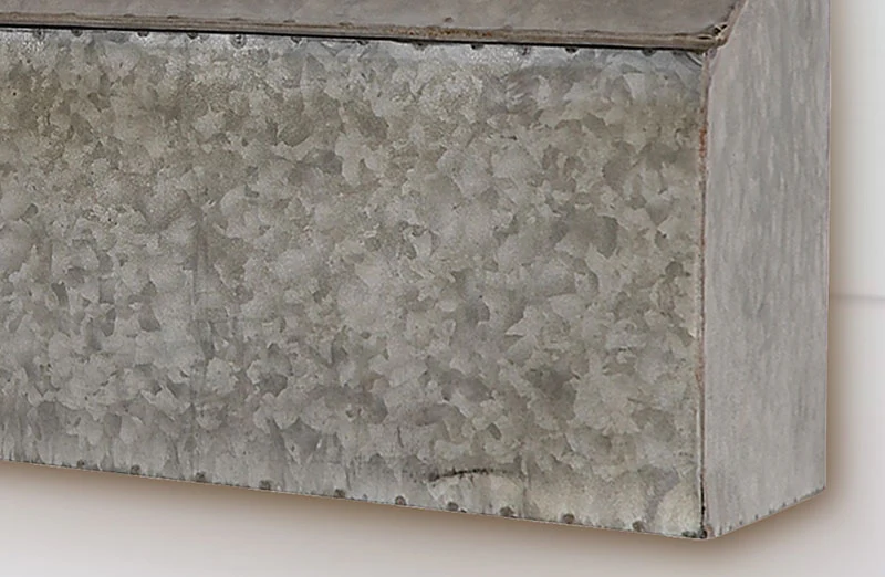 Galvanized Storage Bin