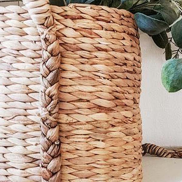 Hyacinth Storage Baskets, Set of 3