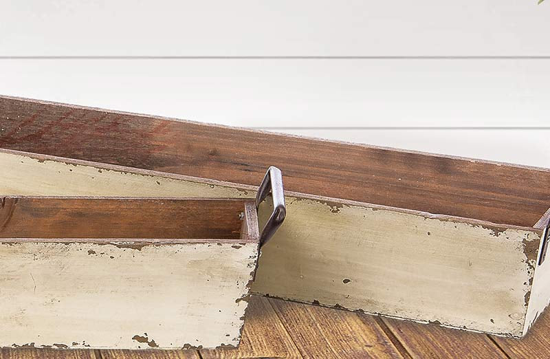 *LONG* Brick Mold Inspired Trays  Set Of 2