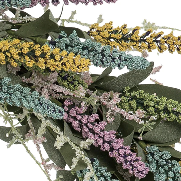 Eternal Blooms 24 Inch Floral Wreath