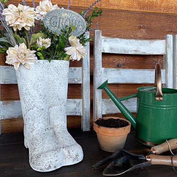 Garden Rainboot Planter
