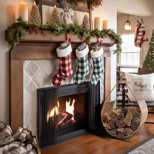 Handmade Earthy Firewood Storage Bin