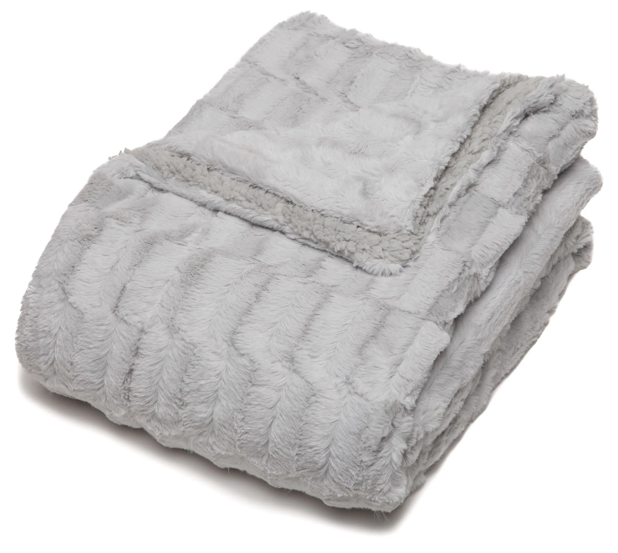 Deco Faux Fur Throw Blanket