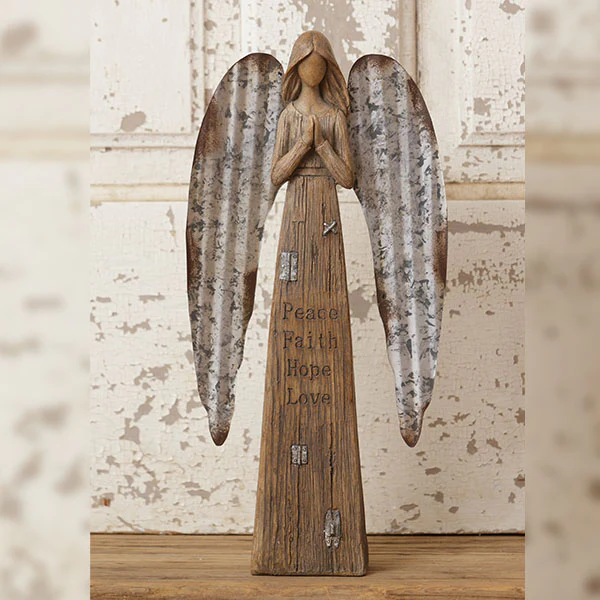 Rustic Farmhouse Holiday Angel, Pick Your Style