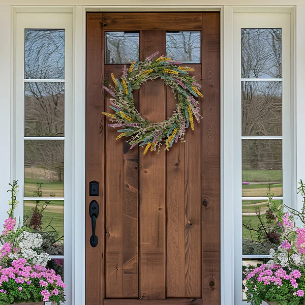 Eternal Blooms 24 Inch Floral Wreath