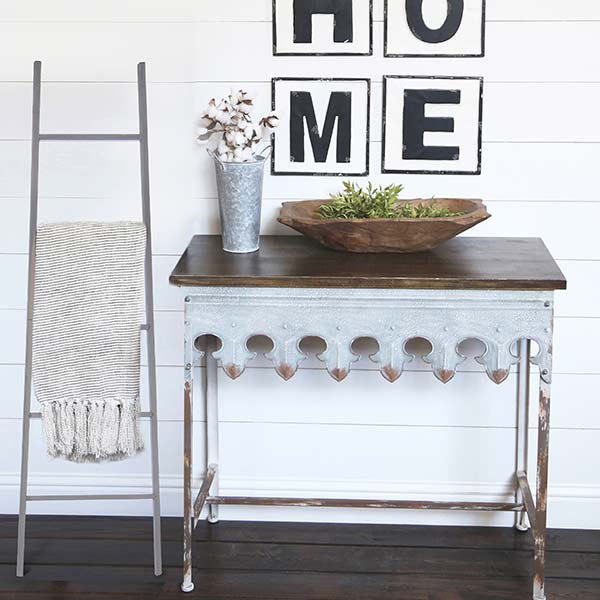 Industrial Ladder Wall Display