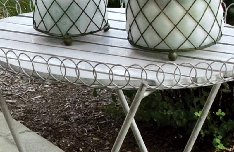 Oval Whimsy Accent Table