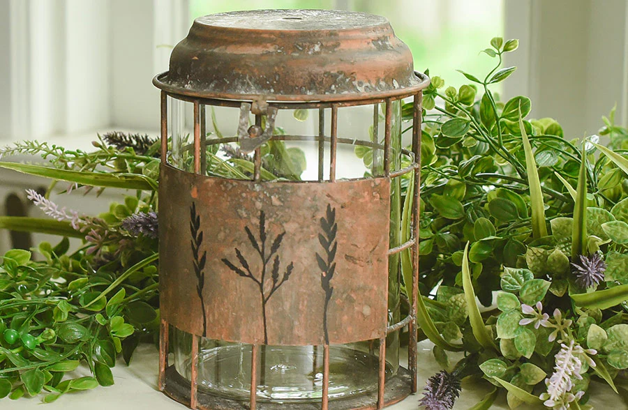Caged Jar with Lid, Pick Your Style