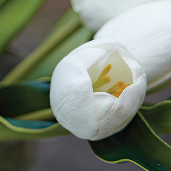 Real Touch Faux Tulip Flower Arrangement