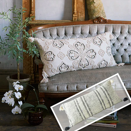 HUGE 40 Inch Lush Cotton Throw Pillows, Pick Your Style