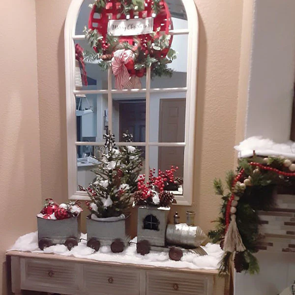 HUGE Galvanized Train