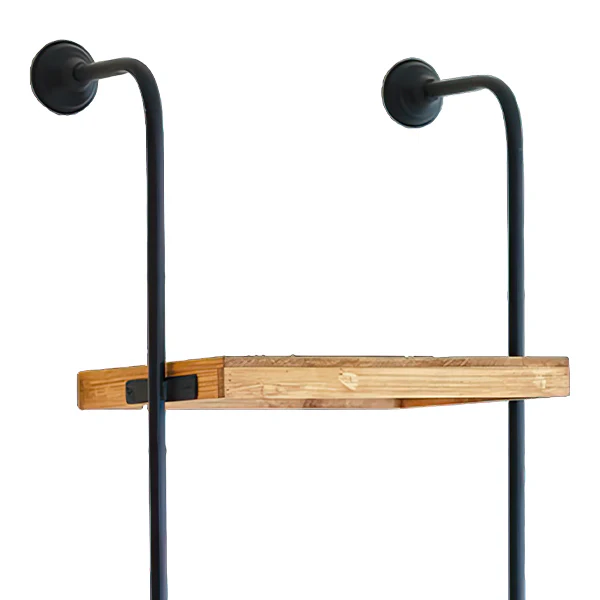 Three Tier Wall Ladder Shelf