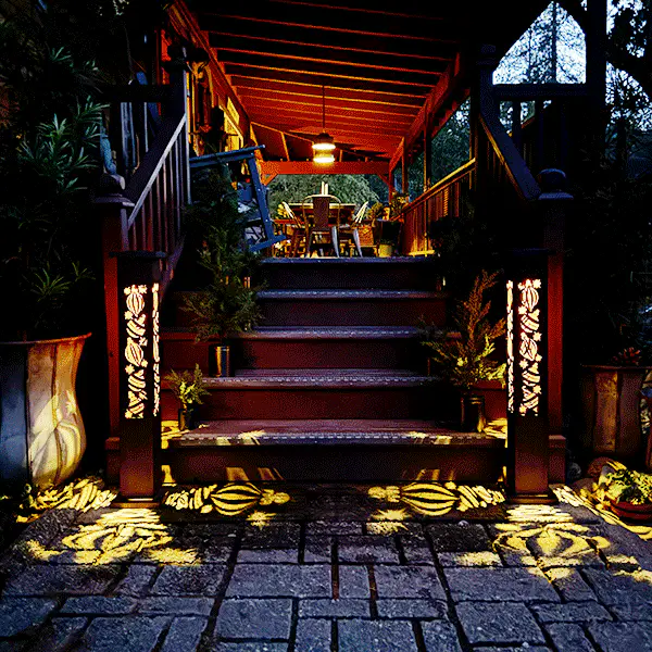 Interchange-a-glow Series: Christmas Ornaments Light Pillars