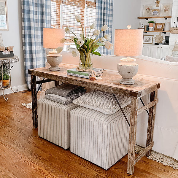 Reclaimed Wood Wedding Table