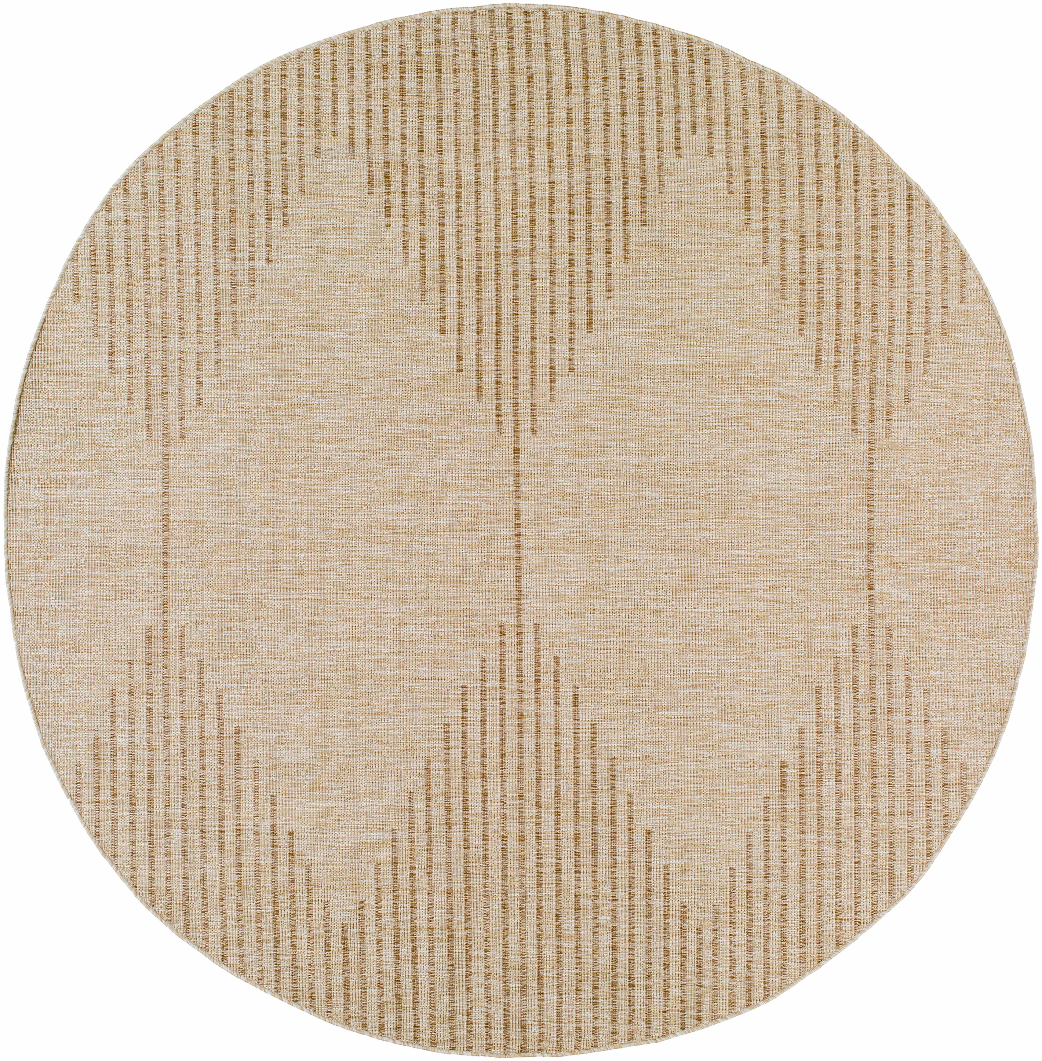 Beige Pattern Outdoor Rug