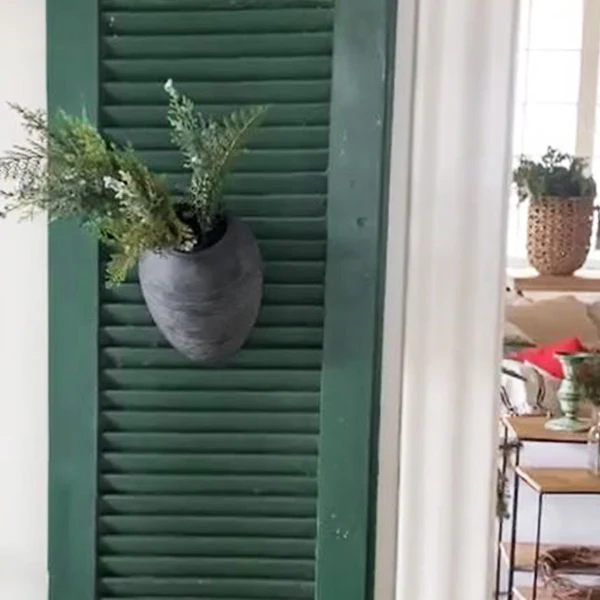 Black Terracotta Vase