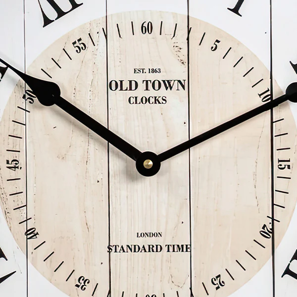 Metal Pendant Large Wall Clock