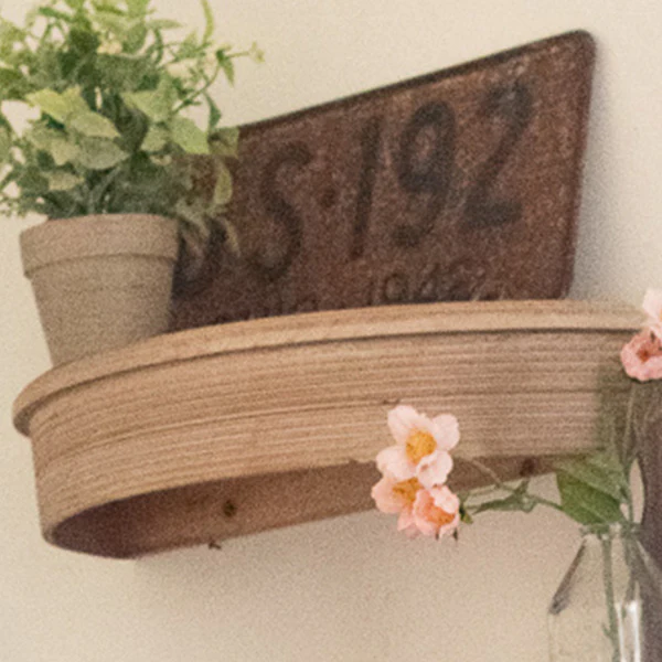 Half Moon Floating Shelves, Set of 2