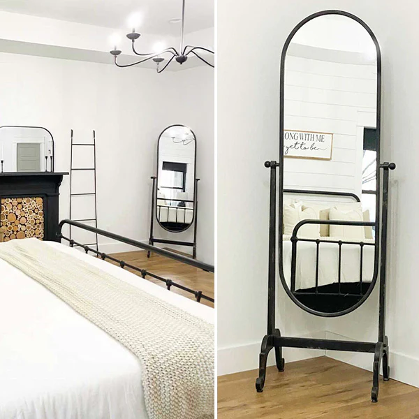HUGE Metal Dressing Mirror