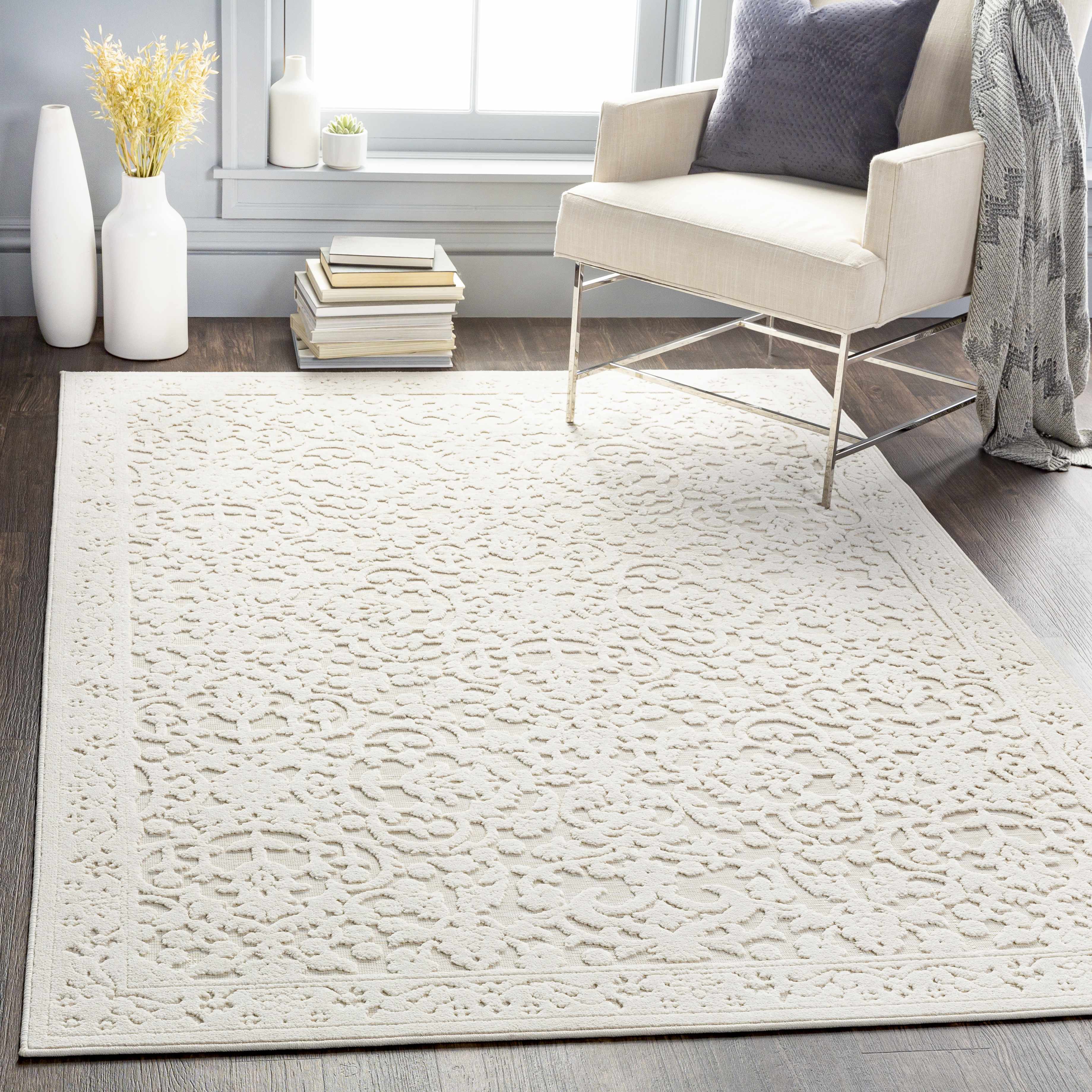 Light Gray Indoor/Outdoor Rug