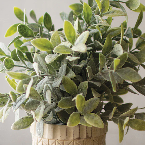 Potted Faux Sage Greenery