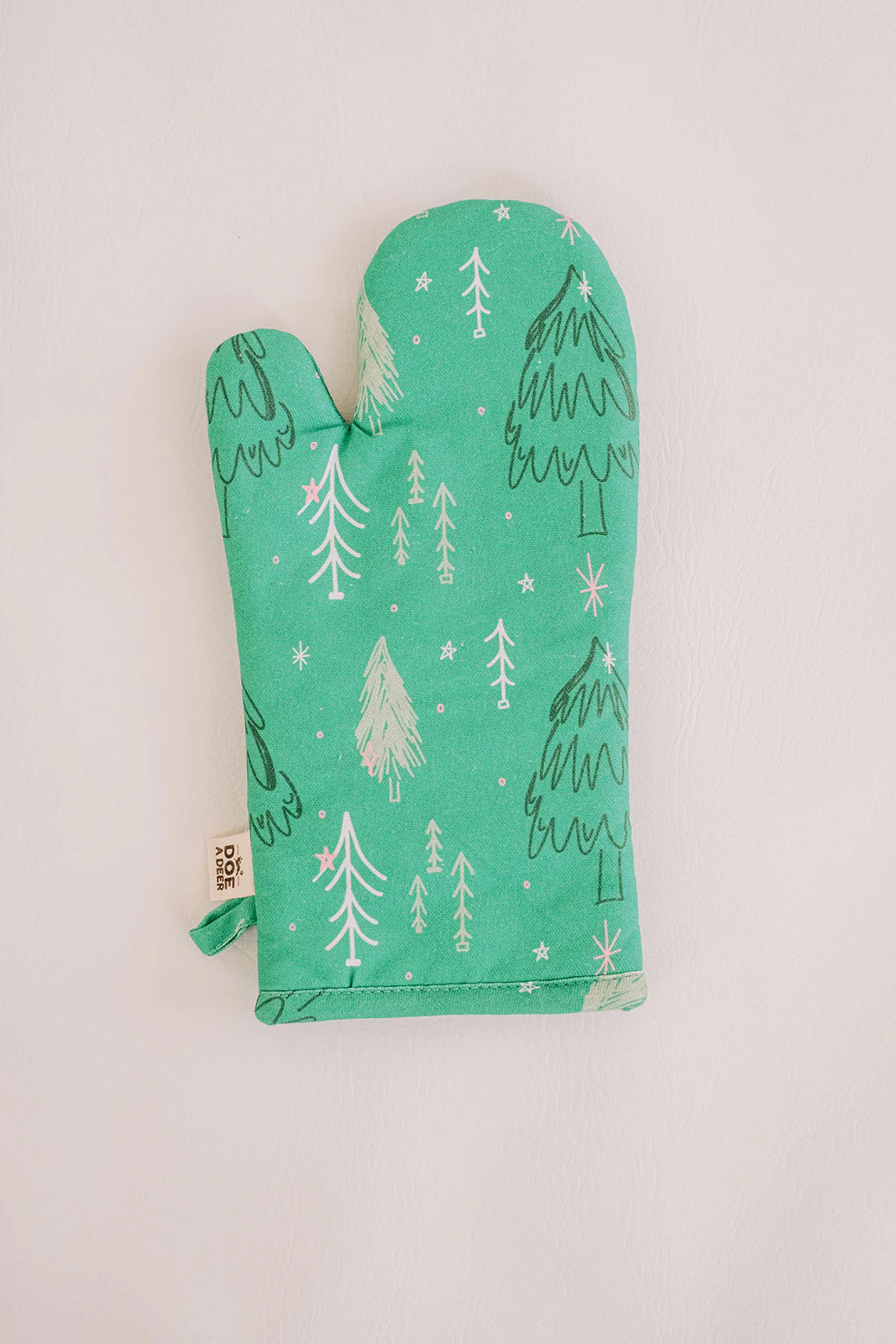 Winter Trees Oven Mitt