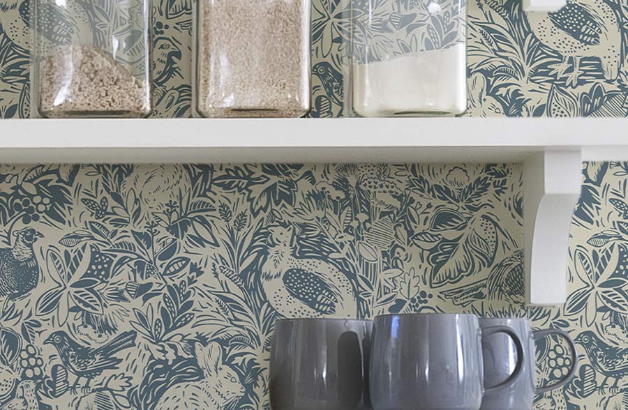 Farmhouse Meadow Wallpaper