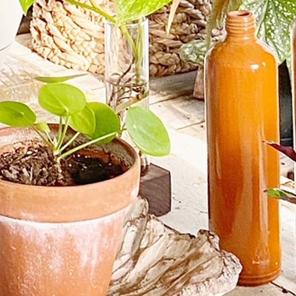 Antique Dutch Stoneware Gin Bottle, Pick Your Size