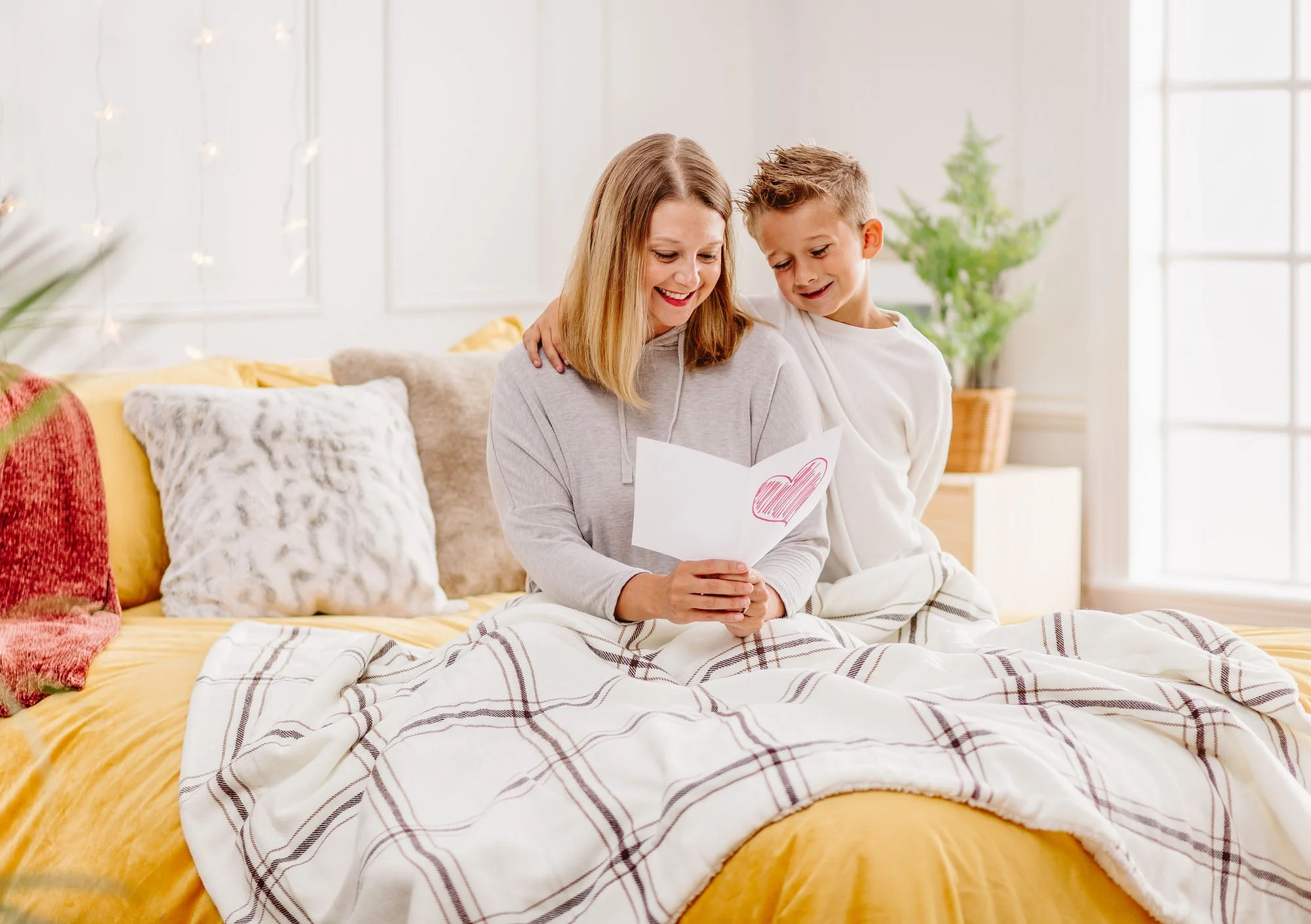 Plaid Sherpa Throw Blanket