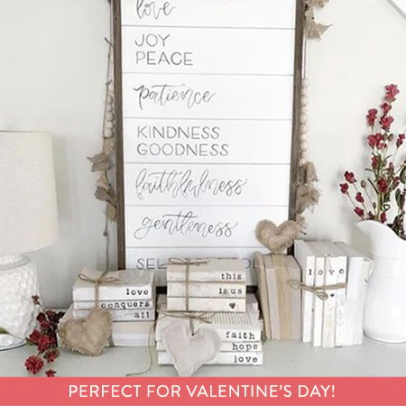 Handstamped This is Us Books