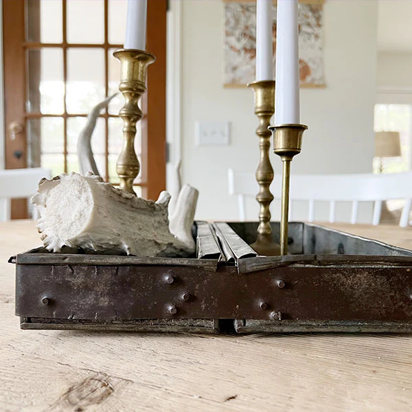 FOUND Industrial Antique Bread Pan, Pick Your Size