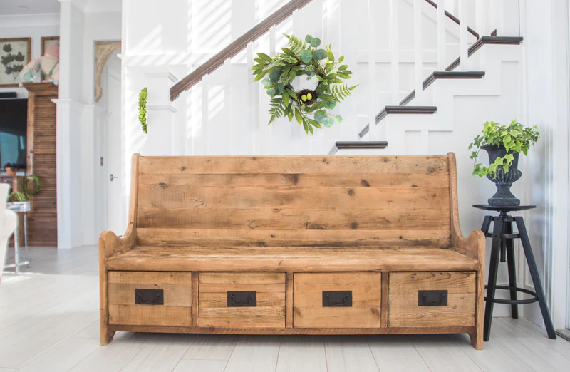 Mixed Foliage w/Nest Wreath 21