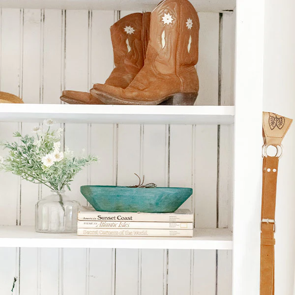 Handcrafted Turquoise European Doughbowl