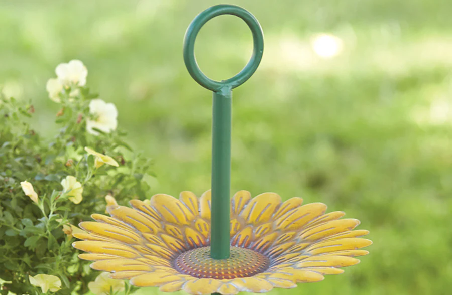 Sunflower Two-Tier Display Tray