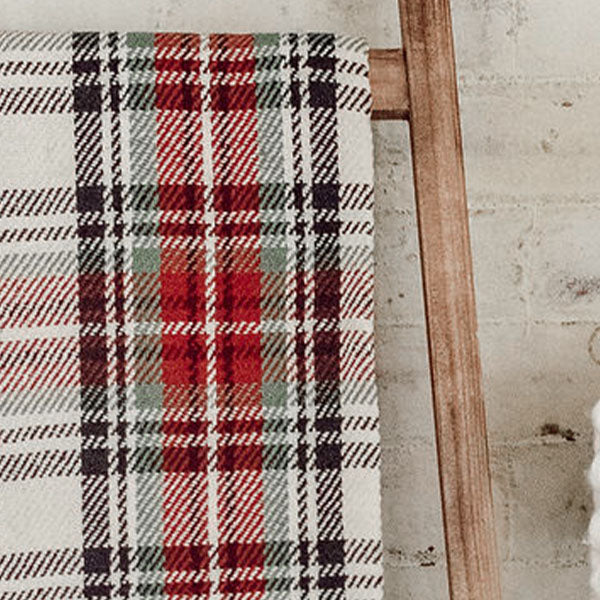 Plaid Throw Blanket