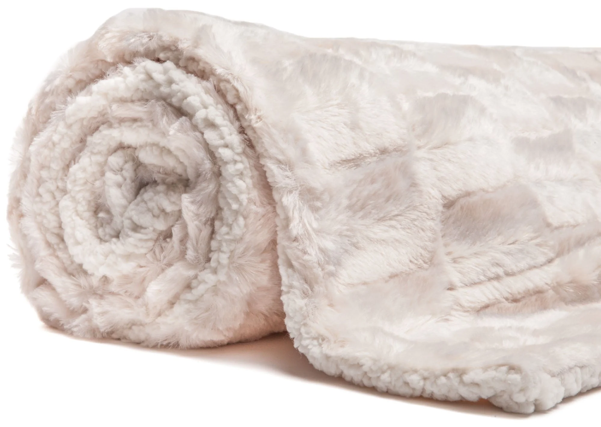 Deco Faux Fur Throw Blanket