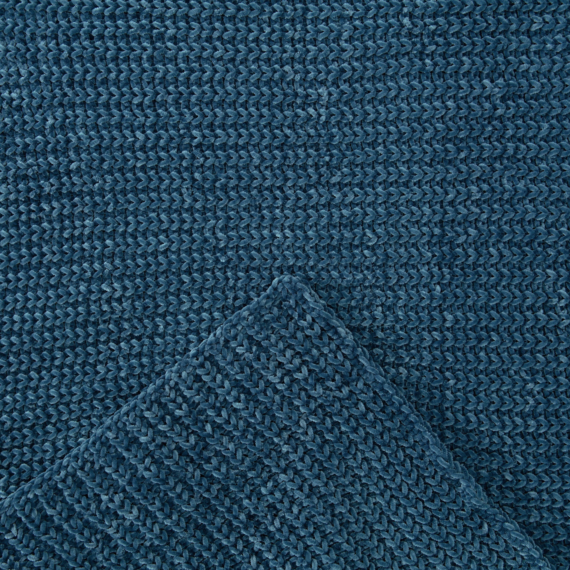 Knit Chenille Throw Blanket