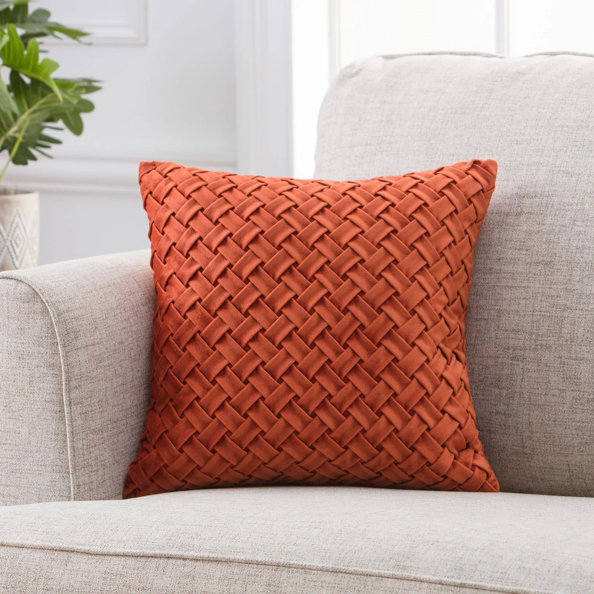 Lattice Throw Pillow Covers