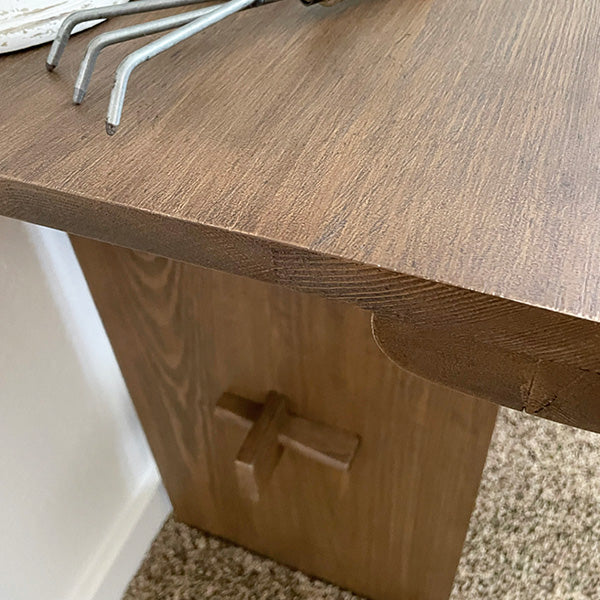 Wood Console Table | 66 Inch