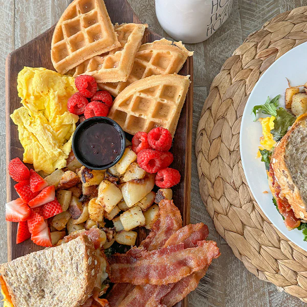 Wine Barrel Wood Charcuterie Board