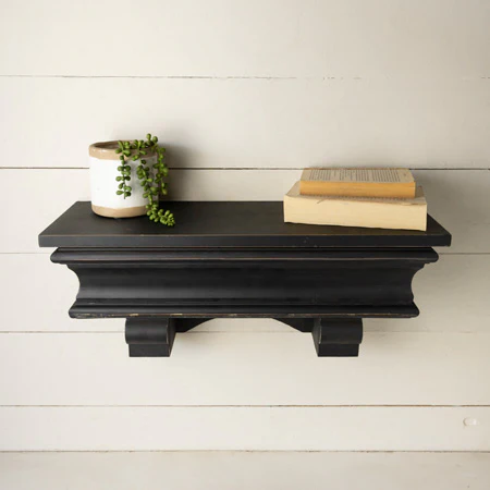 Chunky Black Mantel