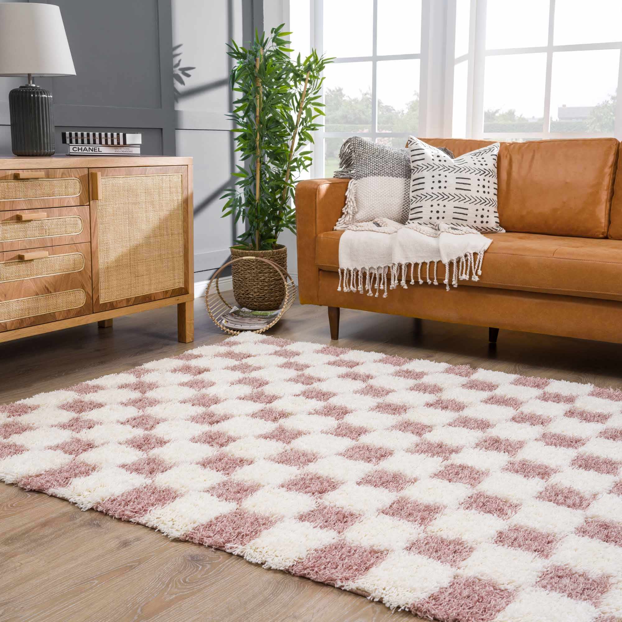 Parfait Checkered Area Rug
