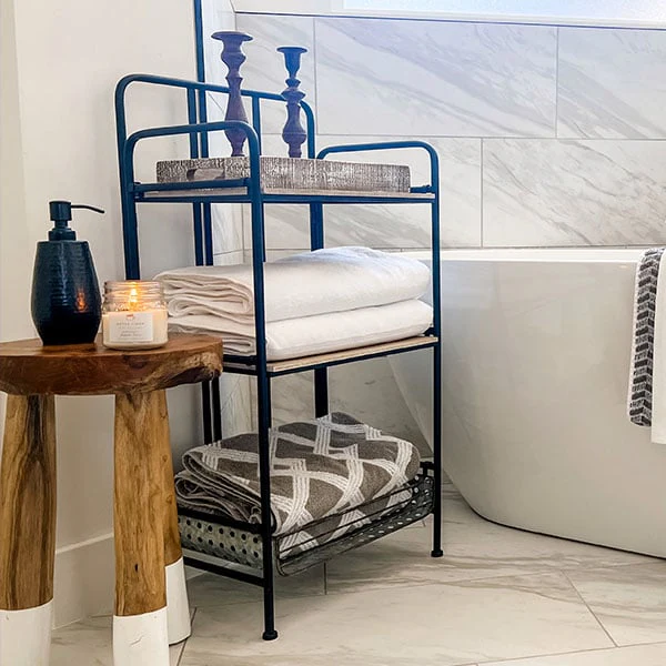 Three-Tier Space Saving Utilitarian Shelf