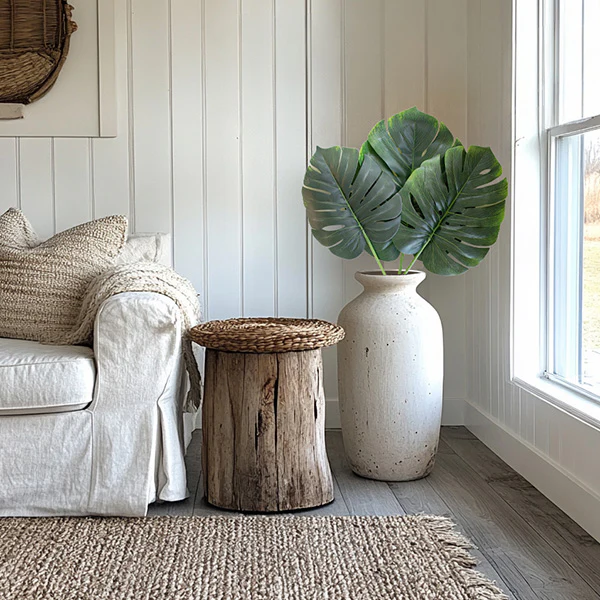 Lifelike Monstera Stems, Set of 6 Bundles