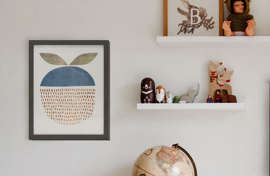 Abstract Fruit Wall Art, Set of 2