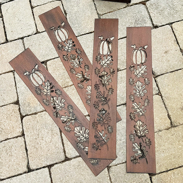 Interchange-a-glow Series: Pumpkin Light Pillars