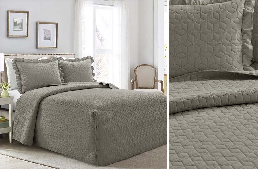 French Country Bedding 3-Piece Set, Pick Your Color