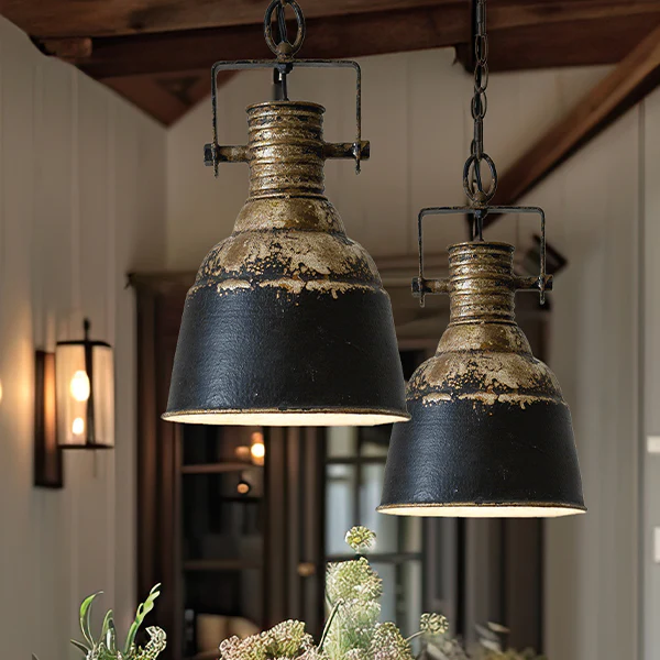 Industrial Farmhouse Pendant Light