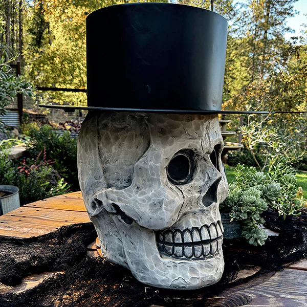 Mr. Skeleton Oversized Candy Bucket